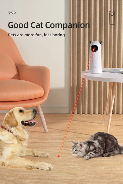 **PlayBeam – Interactive Smart Laser Toy for Cats & Dogs**