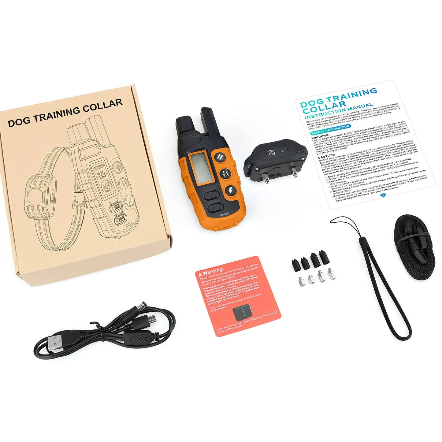 TrainMaster Pro – 3300ft Remote Electric Dog Training Collar