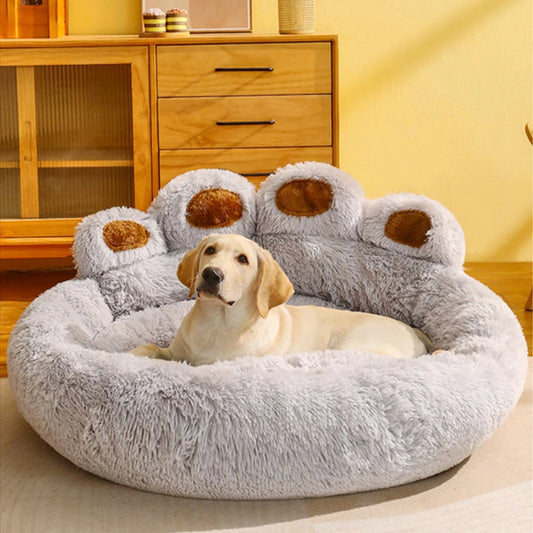 PawLuxe – Plush Pet Sofa Bed & Cozy Kennel for Dogs and Cats