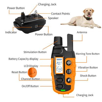 TrainMaster Pro – 3300ft Remote Electric Dog Training Collar